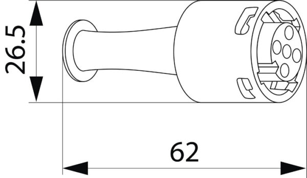 KIT CONNETORE PER FANALE AJ-BA - immagine 3