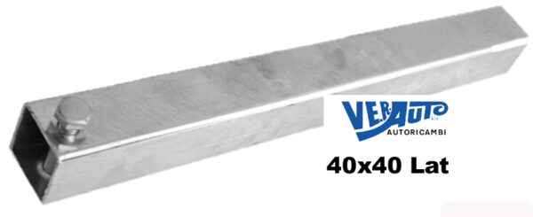 TUBO PER RULLO LATERALE 40 x 40 - immagine 2