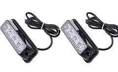 LAMPEGGIANTE LED STROBE LIGHT AMBER- BLU